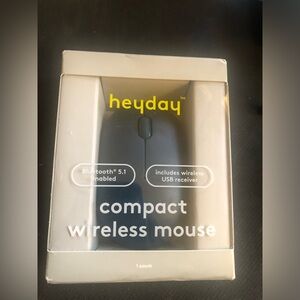 (New) heyday Compact Wireless Mouse in Dark Blue